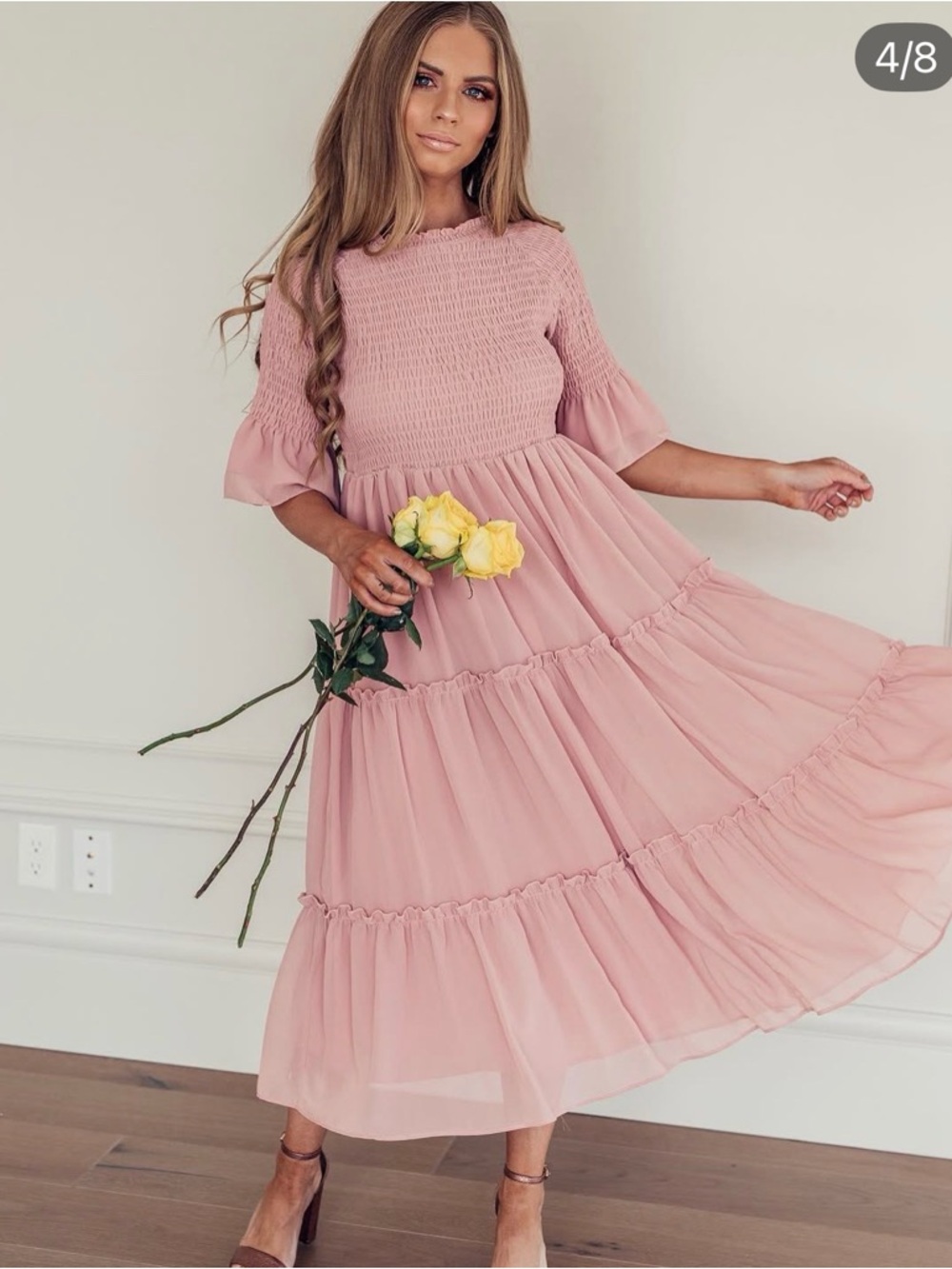 JessaKae pink maxi dress 4x